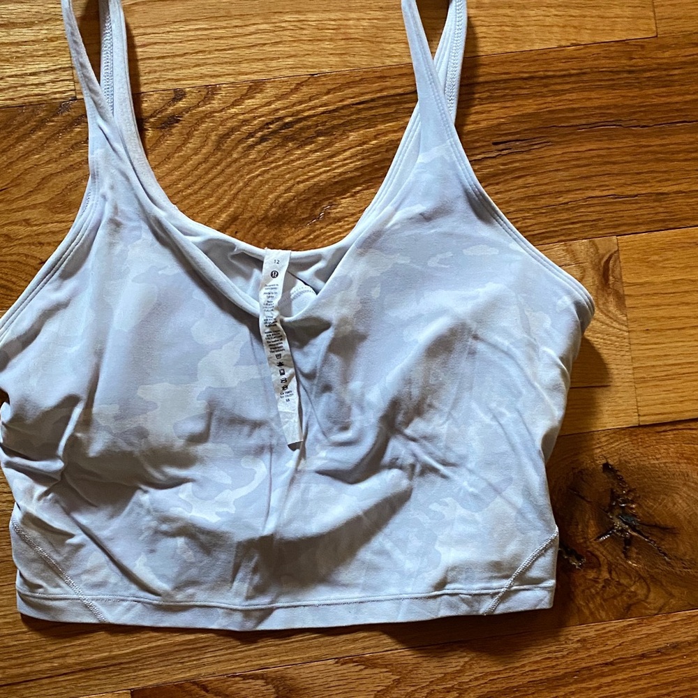 Lululemon Athletica Light Gray Top